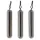 Sakura - TUNGSTEN SKINNY DROP SHOT 1/2 - 14G x 2buc (Culoare Naturală) - Plumburi - Plumb pentru spinning - Plumb dropshot