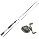 Sakura Almara ALMC 662 MH 1,98m 7-28gr Lansetă de spinning + Mulineta de casting Alendo 2000 Cu fir textil Set de pescuit