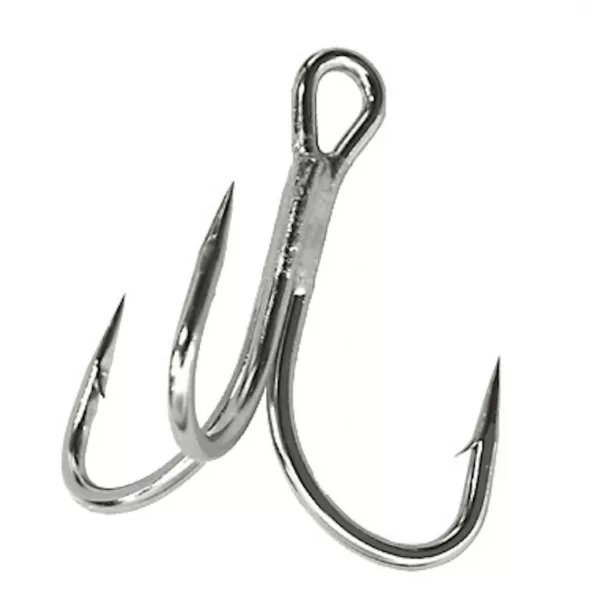Sakura - HOOKS treble 693 5X TI #1/0 - 5 buc - Ancoră triplă - Ancoră cu barbă, Ancoră triplă