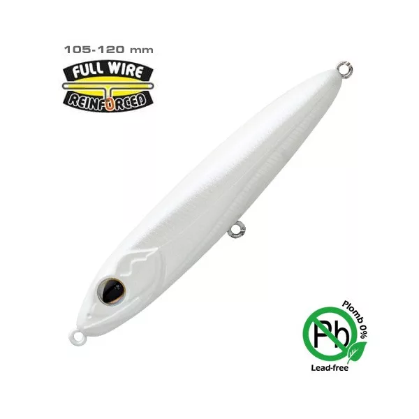 Sakura Mister Joe 105S 10,5cm 23gr P06 Wobbler - Alb Perlat
