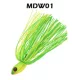 Sakura Bellamy Swim Jig Hot Chart 21gr Cap Jig Cu Fustă de Cauciuc