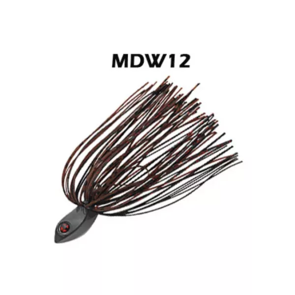 Sakura Bellamy Swim Jig French Craw 21gr Cap Jig cu Fustă de Cauciuc