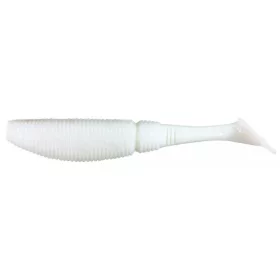   Sakura - SLIT SHAD EVO 175 - 7 - 175MM - 006 (GLOW WHITE) - Nălucă moale din cauciuc
