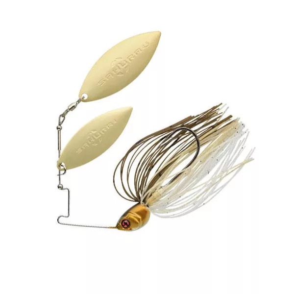 Sakura Cajun DW 14gr JC18 Spinnerbait - Strălucitor Auriu