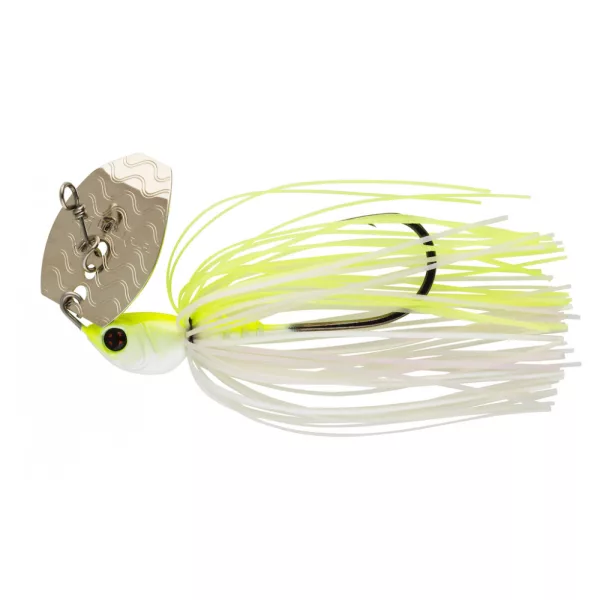 Sakura - CAJUN BLADED JIG 3/4 OZ - 21G - JC2 (Alb & Chart) - Blade nalucă