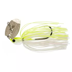   Sakura - CAJUN BLADED JIG 3/8 OZ - 10,5G - JC2 (White & Chart) - Blade nalucă