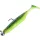 Sakura Shadura Rigged 100 Naluci moi UV Purple Charteuse 100mm - 7gr - Ready Rig - Pre-montat