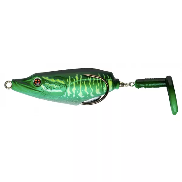 Sakura - BUBBLE FROG 70 F - 70MM - 19,5G - GP (Știucă Verde) - Imitație de broască