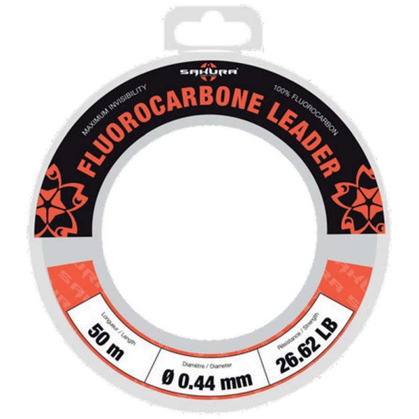 Sakura FLUOROCARBONE LEADER 50M fir monofilament pentru spinning
