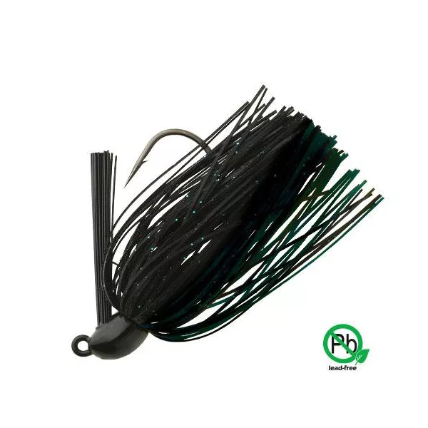 Sakura Tungsten Swim Jig 7,2gr B Cap jig cu fustă - Negru