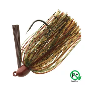 Sakura TUNGSTEN SWIM JIG cap JIG cu fustă 10,6gr CC