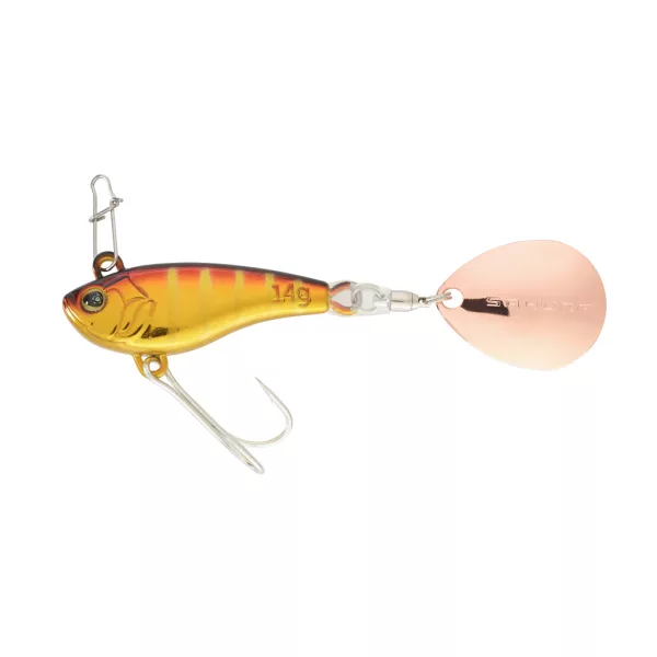 Sakura Tailspin 10 ZN Red Gill 3,4cm 10gr Spinner cu coadă
