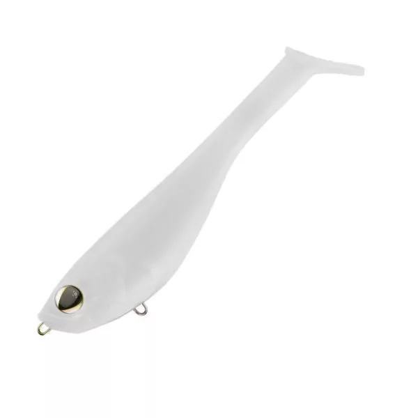 Sakura Dekai Swimbait Nalucă de Cauciuc 006- Pearl White 120mm 28g