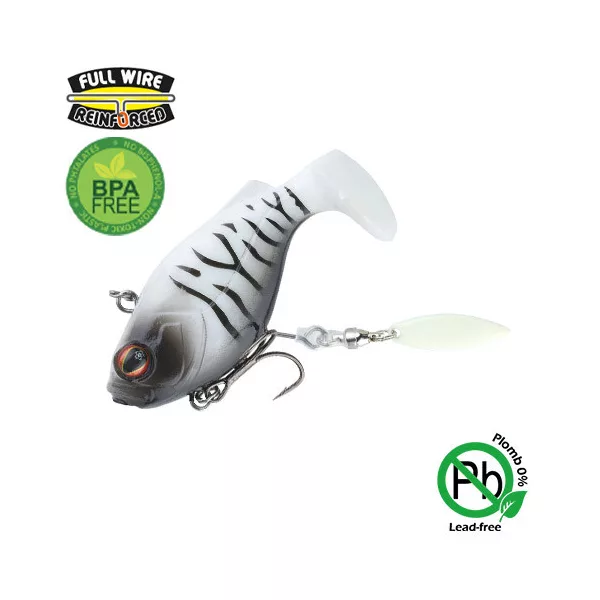 Sakura Tribbble 67 White Tiger 6,7cm 35,5gr Vobler