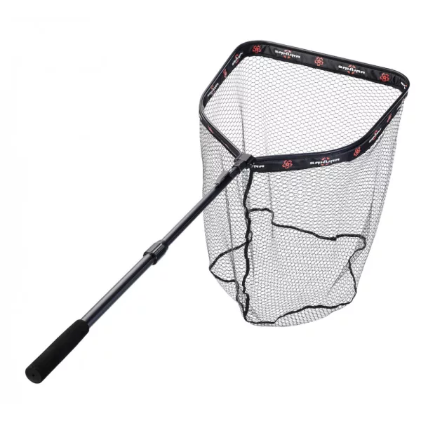 Sakura - Minciog plutitor SAKURA Rubber Mesh M - 60x50x50cm - Coada de minciog cu plasă - Minciog pentru spinning