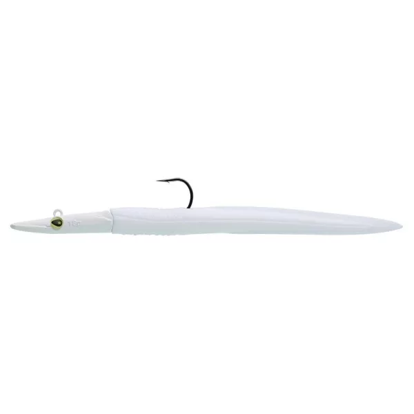 Sakura Majukeel Pearl White 13cm 2buc Nălucă din plastic cu 1buc cap jig Makaira 18gr