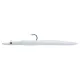 Sakura Majukeel Pearl White 13cm 2buc Nălucă din plastic cu 1buc cap jig Makaira 18gr