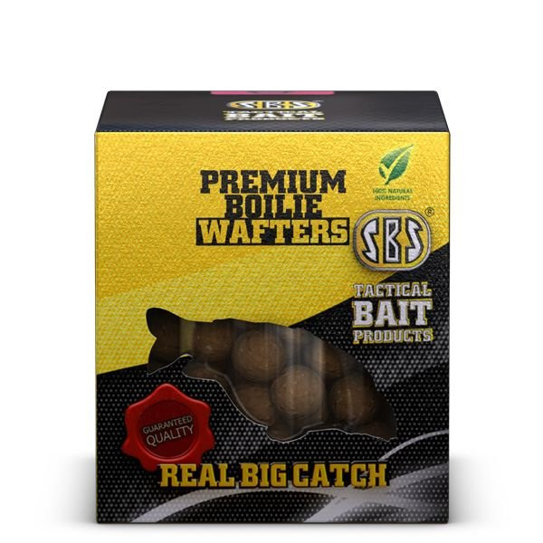 Sbs Premium Boilie Wafters Krill Halibut 100 Gr 10, 12, 14 Mm