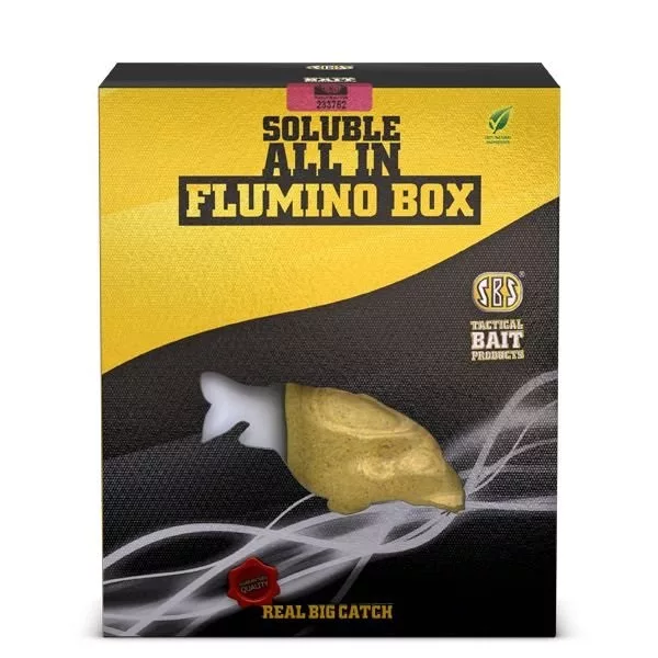 Set momeală solubilă SBS All In Flumino Box Ananas 1kg+500ml