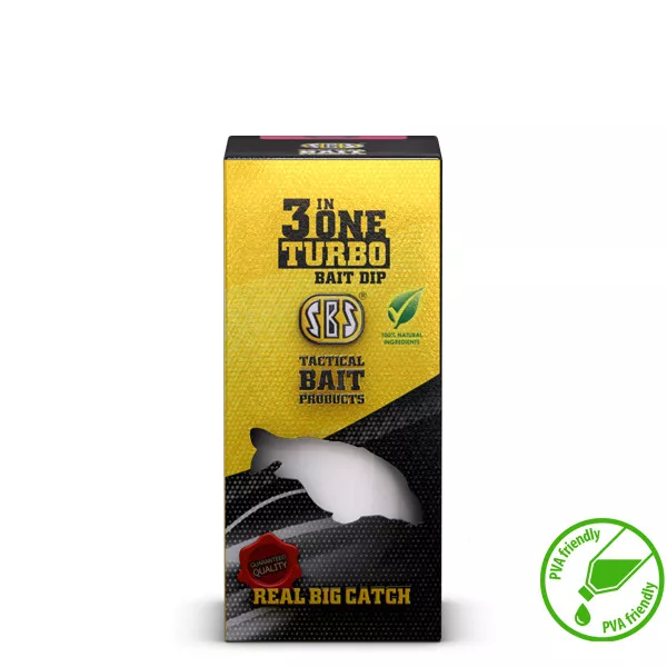 3 In One Turbo Dip Momeală Crab Verde 80ml -