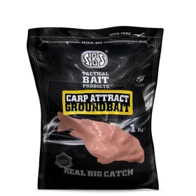 SBS Carp Attract Groundbait Strawberry Jam Nadă 1kg