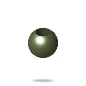 SBS Rubber And Bead Green 6 (Mărgele de cauciuc)