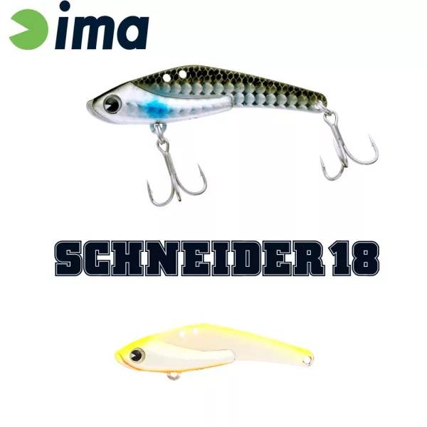 Ima Schneider 18 6,8cm 18gr 020 Chart Back Pearl Műcsali