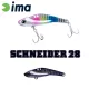 Ima Schneider 28 7,3cm 28gr 018 Black & Black Műcsali