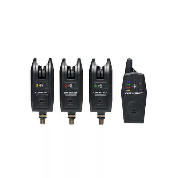 SRT Carp Instinct 3+1 Set avertizori electrici de mușcătură