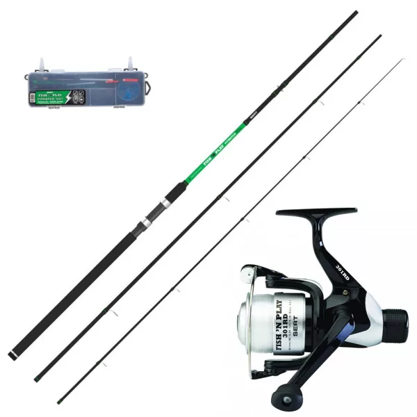 Sert Kit Fish n Play Fitmach 3603 Lansetă și 301RD Mulineta Set