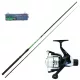 Sert Kit Fish n Play Fitfeeder 2703 Lansetă și 301RD Set Mulineta