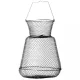 SERT - OVAL SHAPE WIRE BASKET 33x45CM BLACK - Minciog - Minciog tradițional - Plasă de sârmă