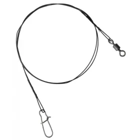   SERT - 7 STRAND TRACE + SWIVEL AND SNAP LINK - 50CM - 15KG - Forfac rezistent la mușcături