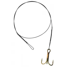   SERT - 7 STRAND TRACE WITH TREBLE HOOK - 60CM - 9KG - Forfac rezistent la mușcături
