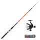 Sert Kit Fish n Play Telespin 2105 Lansetă și 201RD Mulineta Set