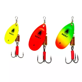   SRT Spoony Special Pike Set de linguri rotative pentru spinning - Selecție FW26 pentru spinning la știucă 3 buc