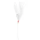 SRT Sabiki White Feathers 135cm 5H 4 Cârlige Legate 5buc
