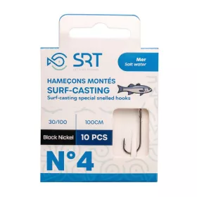   SRT Surf-Casting Special 0,35mm 100cm Monofil 1 Cârlig pre-ligaturat 10buc