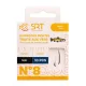 SRT Trout Worm Special 0,18mm 70cm Monofil 8 Cârlig Gata Legat 10buc
