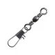 Sert Interlock Snap With Barrel Swivel N°12 Vârtel cu Agrafă 15 buc