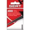 SERT - ITALIAN SWIVEL & SNAP LINK - BLACK N°1 X8 - Vârtej cu agrafă