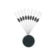 SERT - STOP FLOAT OVAL BLACKS SS - Opritor