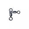 SERT - COMBI ROLLING SWIVELS - BLACK N°2/0x1/0 X 3 - Vârtej