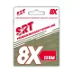 Sert Tresse 8x SRT Fir Împletit Verde Mușchi 0,14mm 135m