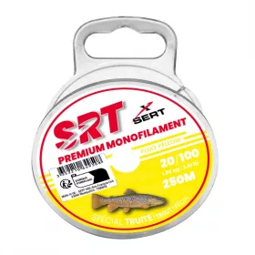   Sert Nylon SRT Special Trout 0,22mm 150m Galben Fluo Fir principal monofilament