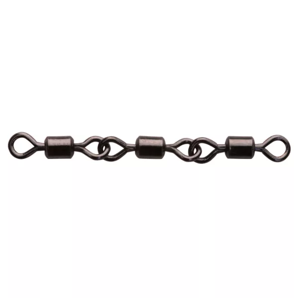 Sert Swivel Rolling Triple Chained N°10 Vârtelnță Triplă 6 buc
