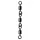 Sert Swivel Rolling Triple Chained N°12 Vârtelnță Triplă 6 buc