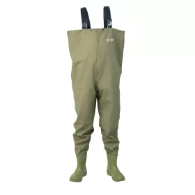 SRT Fisker Army Green PVC Waders Cizmă piept 46-47