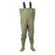SRT Fisker Army Green PVC Waders Cizmă piept 38-39