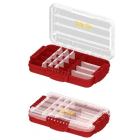  SRT 3076 Cutie Accesorii Roșie Impermeabilă cu 12+3 Compartimente 27x18x5cm